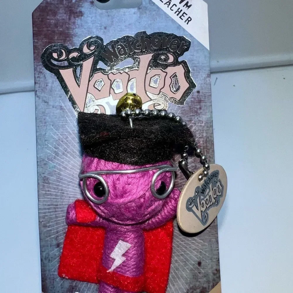 Watch Over Voodoo Superhero Teacher Charm Doll